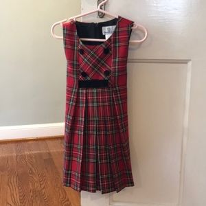 Florence Eisman plaid holiday dress.